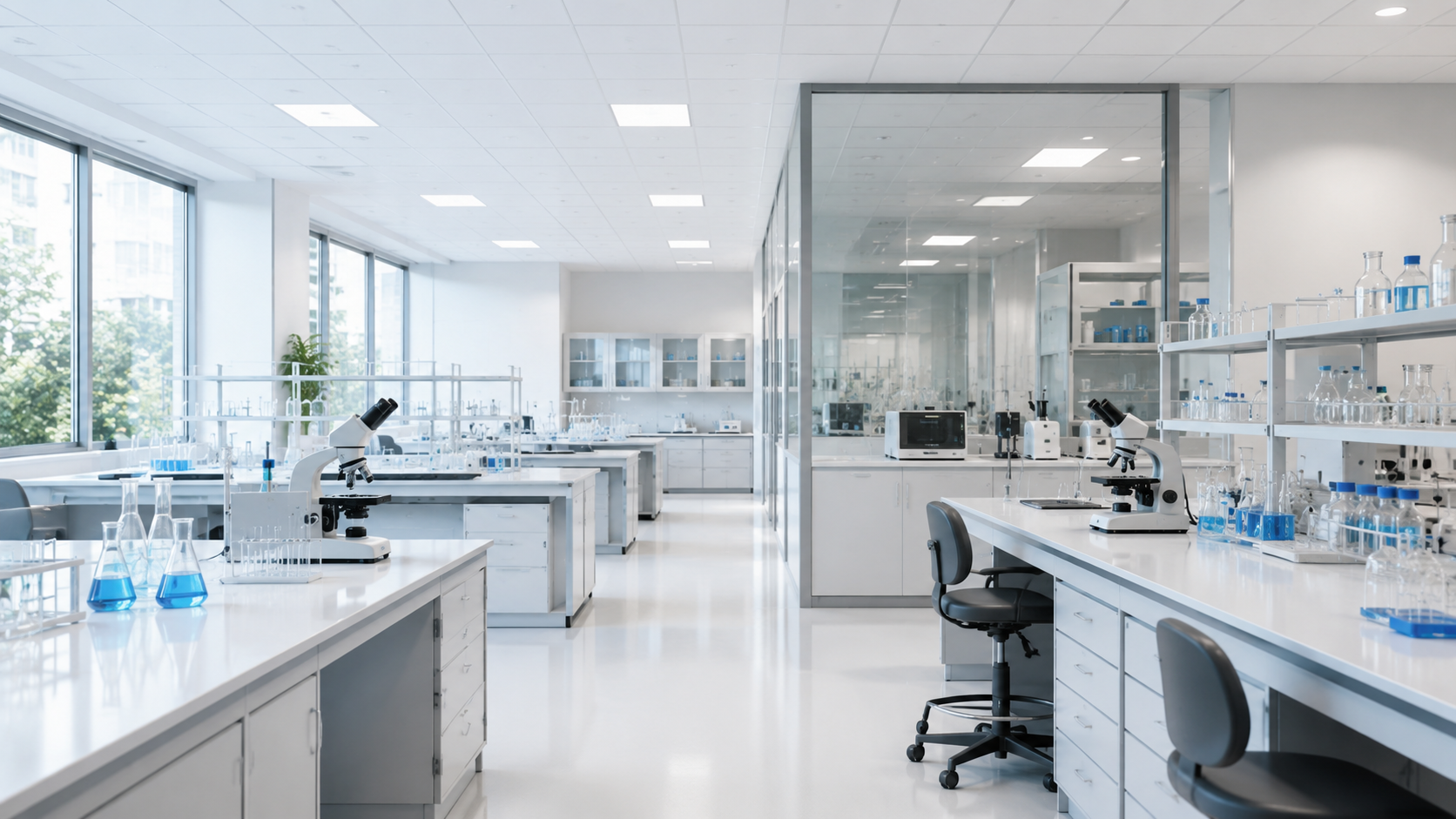 Aspiración profunda para laboratorios